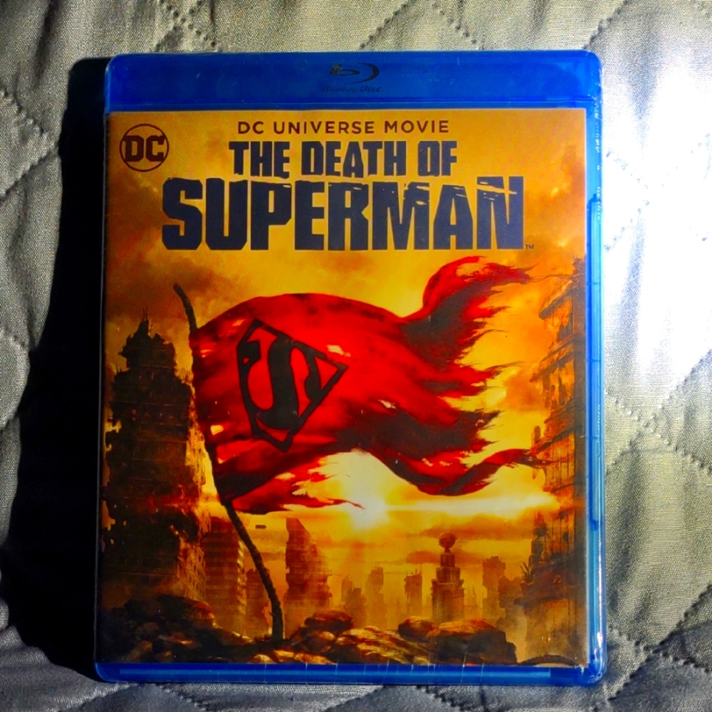 DC The Death of Superman Blu-ray new Unopened